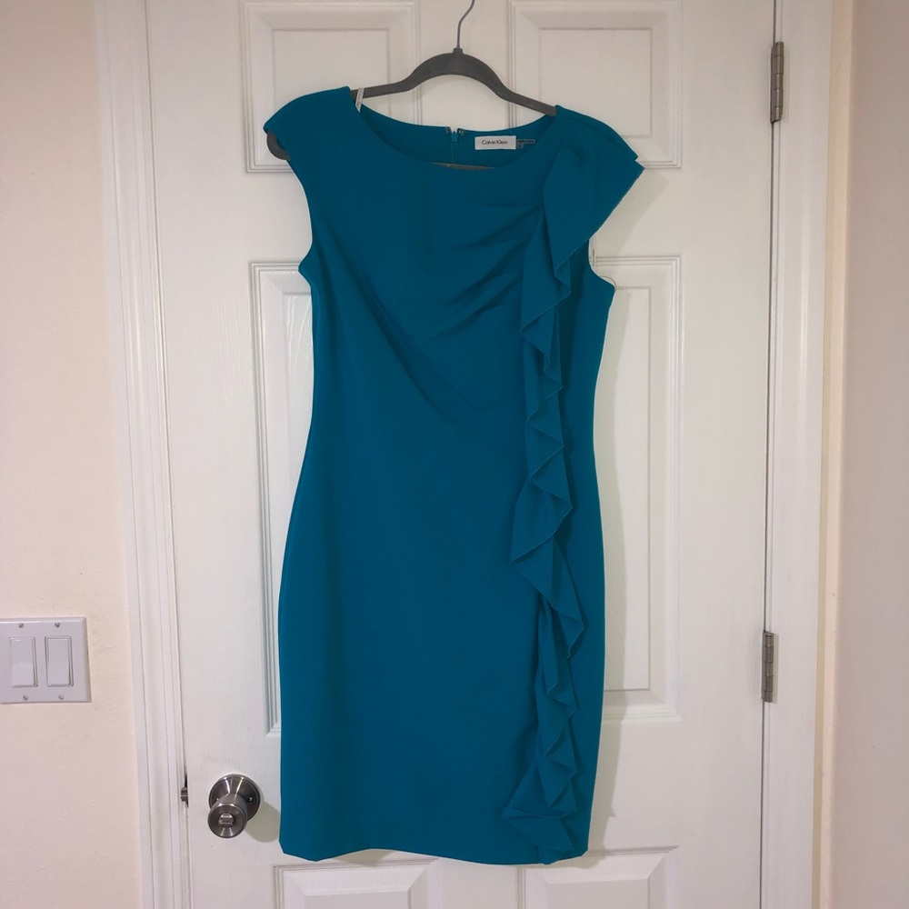 Blue Calvin Klein Dress